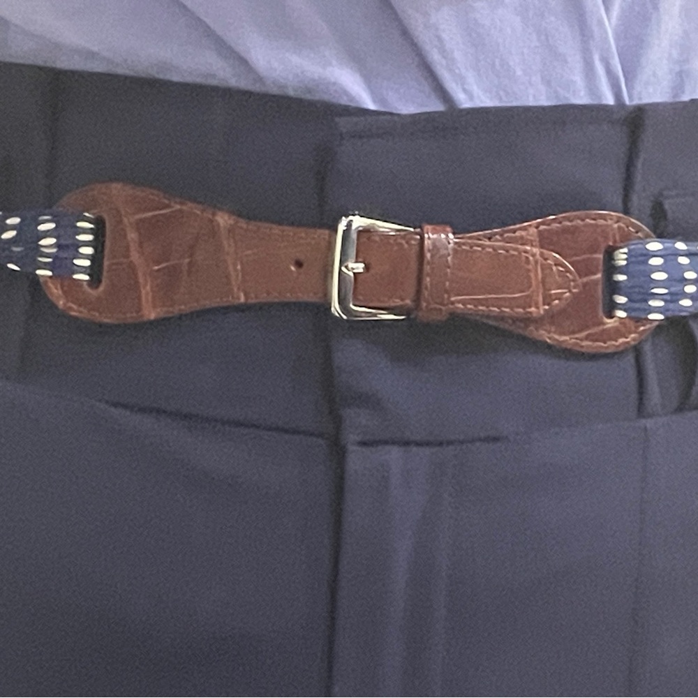Real Alligator Leather Belt Converter by Asprey, Luxury London Fashion House!